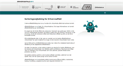 Desktop Screenshot of erhvervsaffald.info